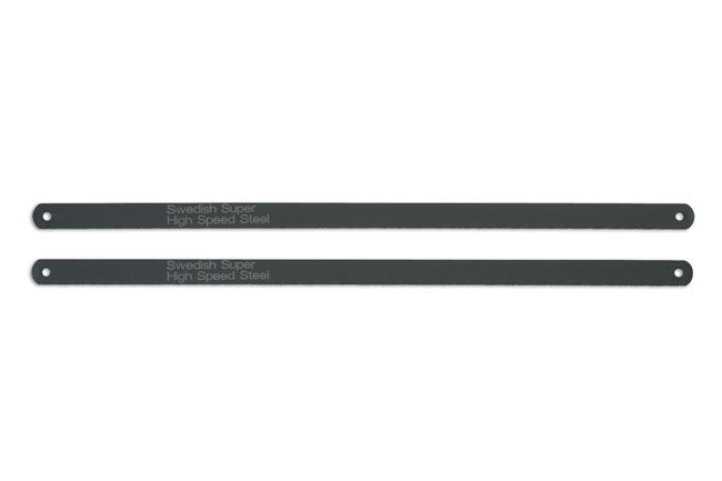 LASER 5906 HSS Hacksaw Blades 2 Pieces 18tpi 305mm 12" High Speed Steel