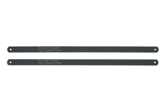 LASER 5907 HSS Hacksaw Blades 2 Pieces 32tpi 305mm 12" High Speed Steel