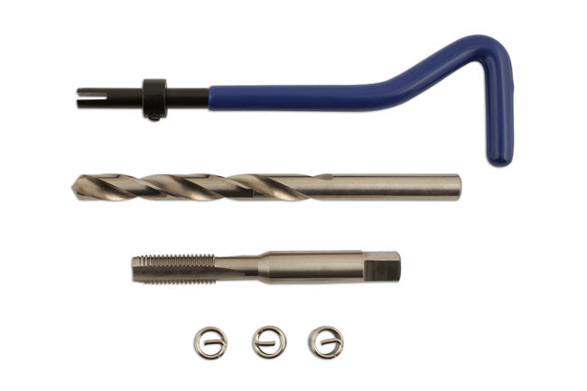 LASER 6009 Thread Repair Kit M8 x1.25 Tap Drill Insert Tool Professional Set