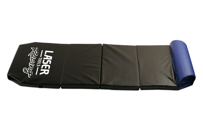 LASER 6046 Folding Mechanics Work Mat Nylon Padded Garage Creeper Comfort