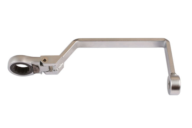 LASER 6067 Ratchet Ring Open-Ended Spanner 27mm Spanner Chrome Vanadium Steel