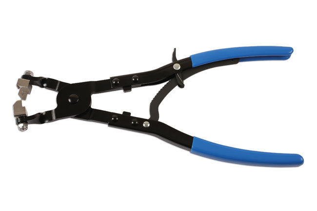 LASER 6073 Long Reach Hose Clip Pliers Flexible Shaft 330mm Chromoly Steel Tool
