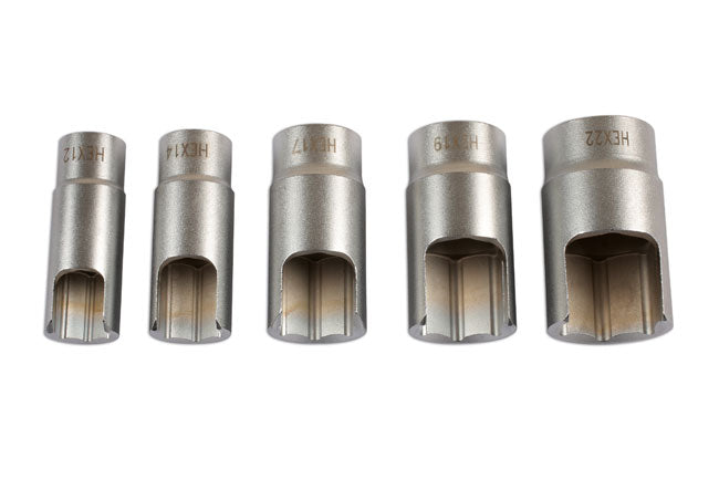 LASER 6089 Compressed-Air Technology Pipeline Socket 12mm-22mm Spanner Size