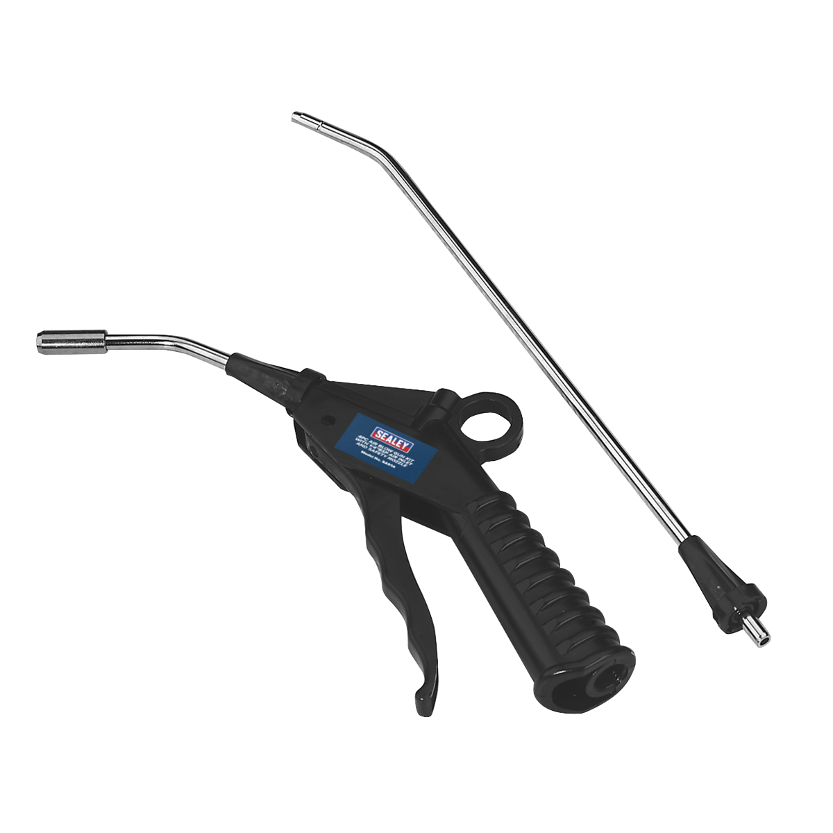 Sealey 4pc Air Blow Gun Kit With 1/4" BSP Air Inlet & Safety Nozzle SA914