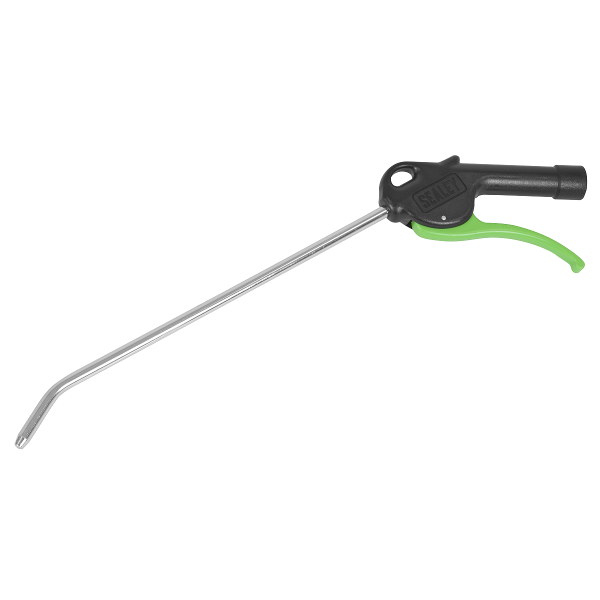 Sealey Air Blow Gun Bent Pipe 300 x 8mm With 1/4" BSP Air Inlet Ergonomic SA9231