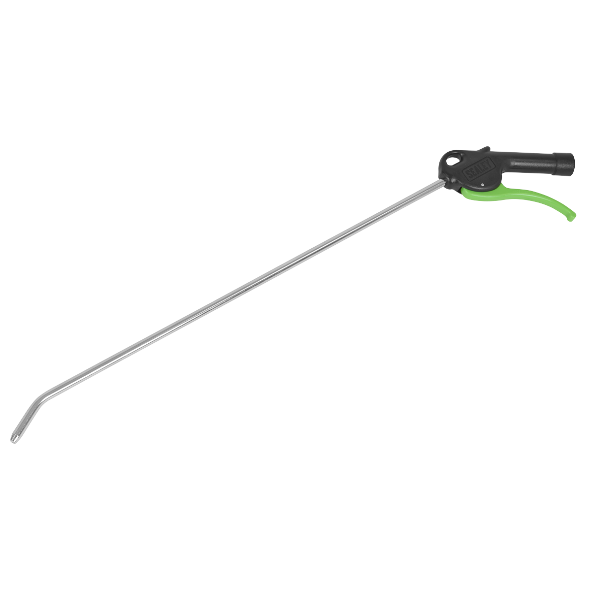 Sealey Air Blow Gun Bent Pipe Ø8mm 500mm 1/4" BSP Air Inlet Ergonomic SA9232