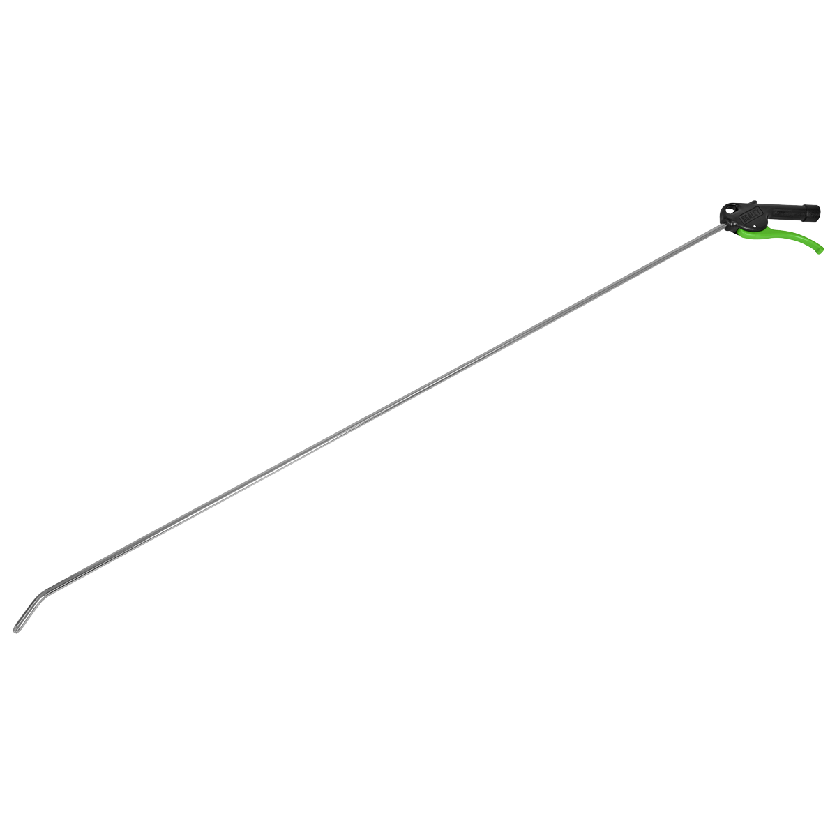 Sealey Air Blow Gun Bent Pipe Ø8mm 1000mm 1/4" BSP Air Inlet Ergonomic SA9233