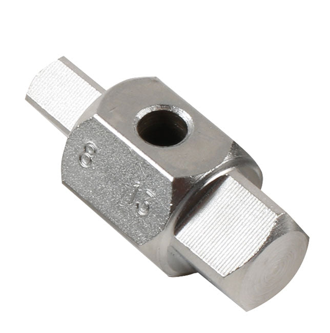 LASER 1578 Oil Drain Plug Socket Wrench Insert 3/18mm Socket Size Square Steel