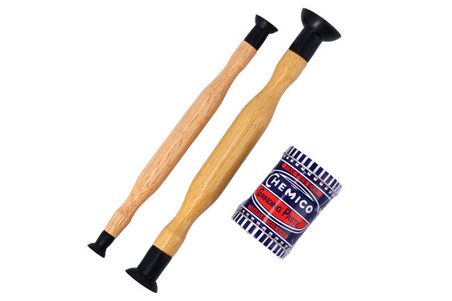 LASER 6229 Valve Grinding Sticks Kit With Coarse Fine Paste For Valve Seats