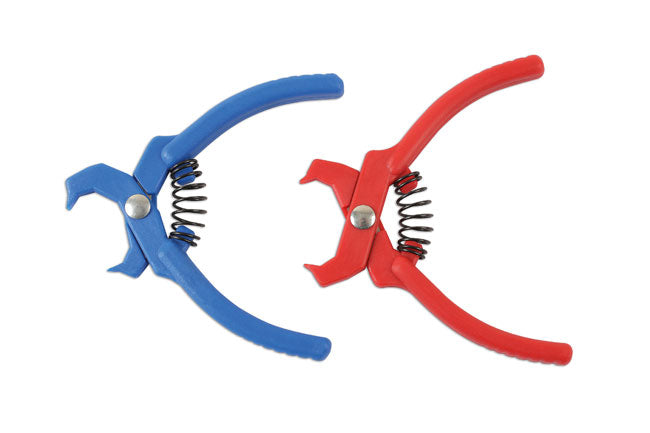 LASER 6259 Mini Clip Plier Set 2pc For Trim Clip Removal In Tight Spaces