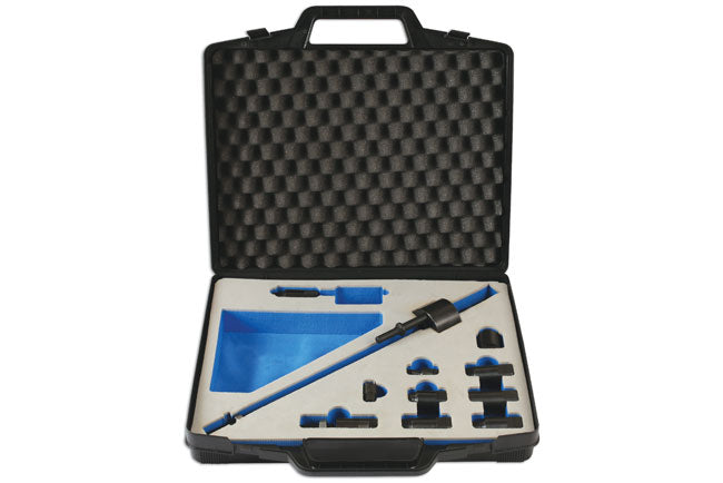 LASER 6264 Injector Nozzle Puller Tool Set Diesel Extractor With Adaptors Steel
