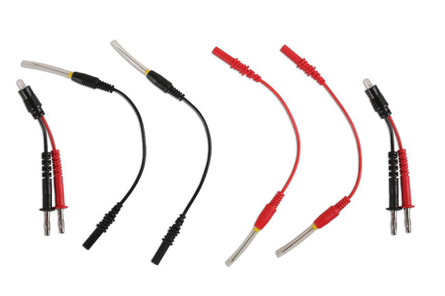 LASER 6322 Noid Test Light Set 6 Pieces 4mm Banana Sockets Plugs Diagnostics