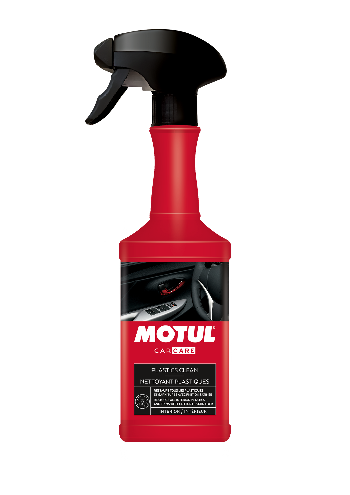 Motul PLASTICS CLEAN 0.500 Liter Scent Protective Cleaner Spray 110156