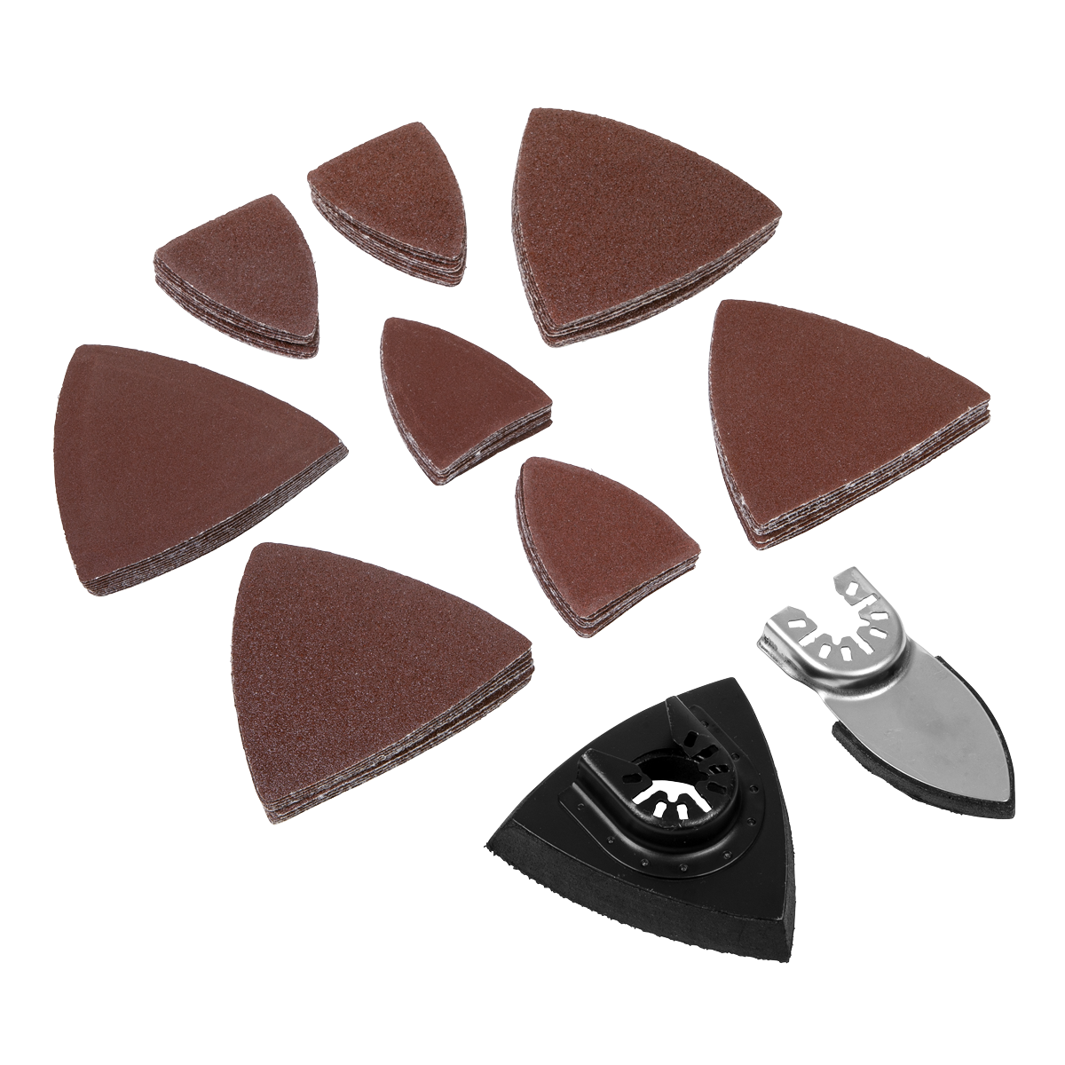 Sealey Multi-Tool Sanding Set 82 Pieces For CP20VMT & SMT300Q Oscillating SMTA9