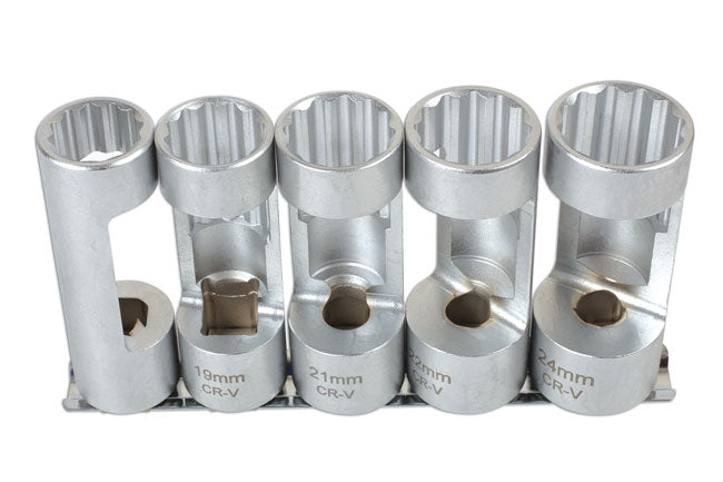 LASER 6496 Strut Nut Socket Set For Suspension Strut Holder Chrome Vanadium