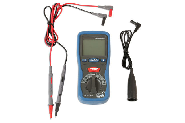 LASER 6549 High Voltage Insulation Tester CAT3 250V 500V 1000V Electrical