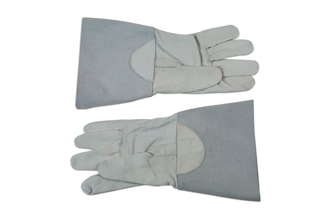 LASER 6620 Leather Overgloves 10 Pieces L Large 300-330mm Over Insulating Glove