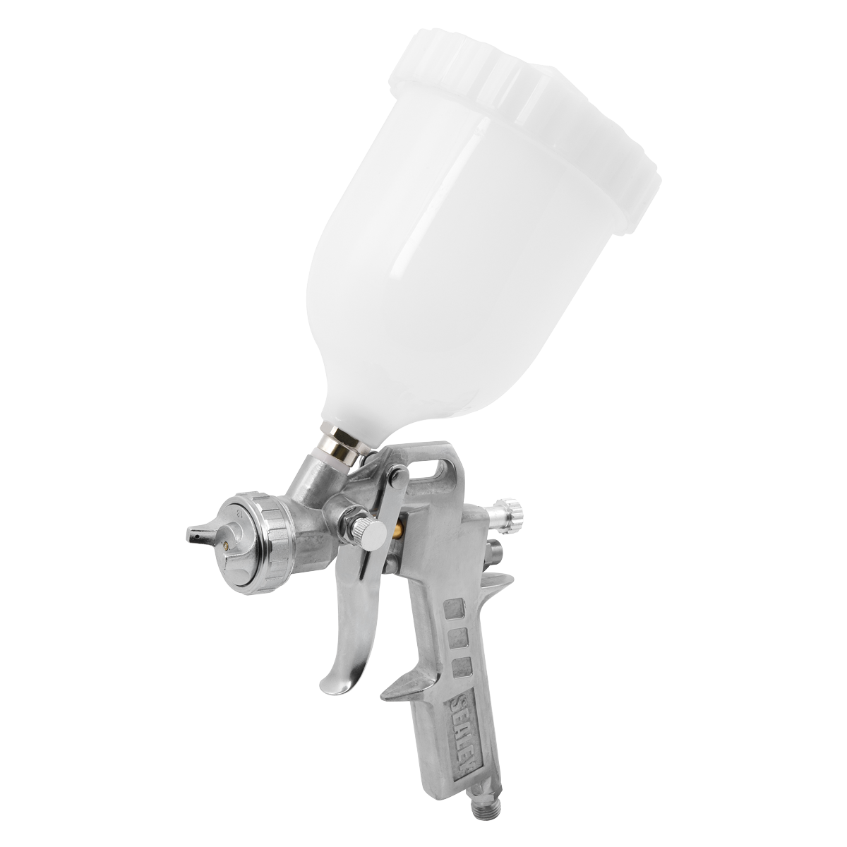 Sealey Spray Gun Gravity Feed 1.5mm Set-Up For Water Based Paint SSG503