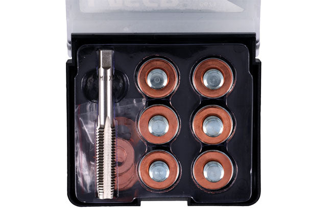 LASER 6671 Oil Drain Plug Thread Repair Kit M11 x 1.5 With Drain Plugs & Copper