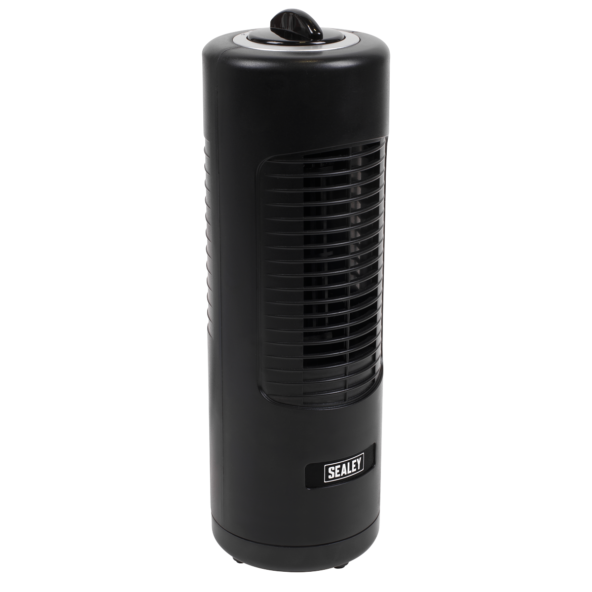 Sealey 12" Oscillating Desk Tower Fan 2-Speed With Matte Finish - Black STF12C