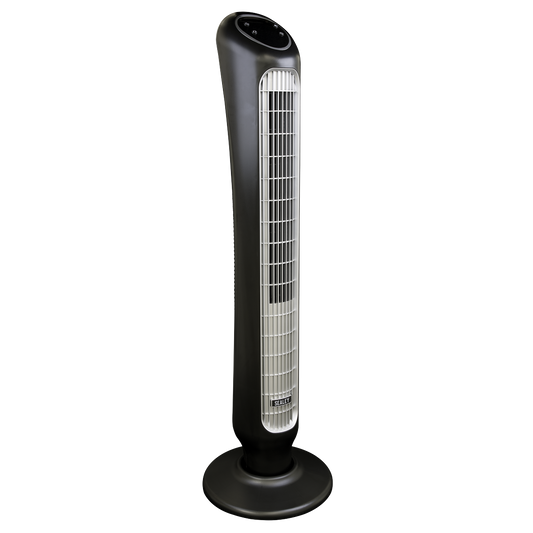 Sealey 43" Quiet High Performance Oscillating Tower Fan Built-in Handle STF43Q
