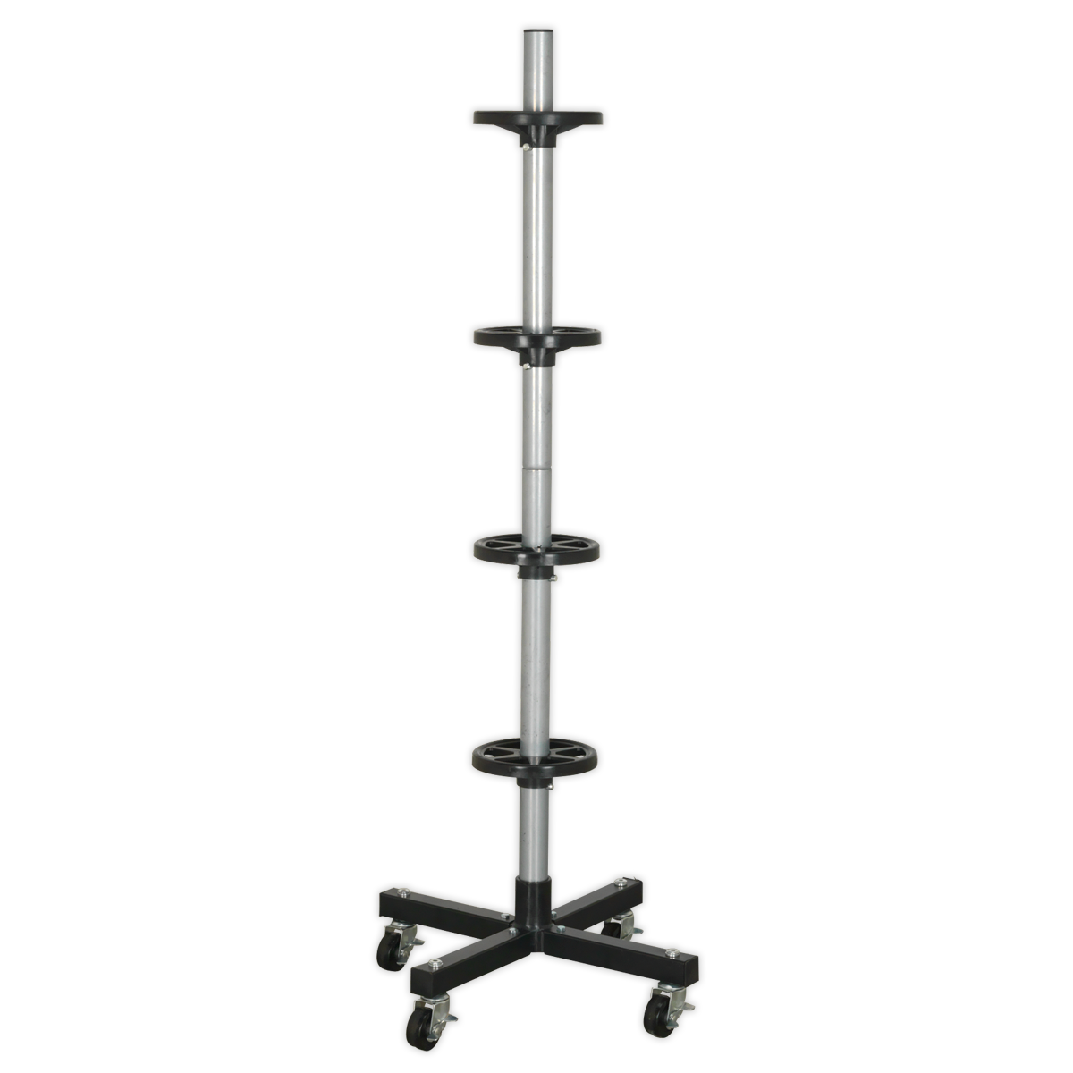Sealey Wheel Storage Rack 100kg Capacity With Rim Protecting Supports STR004