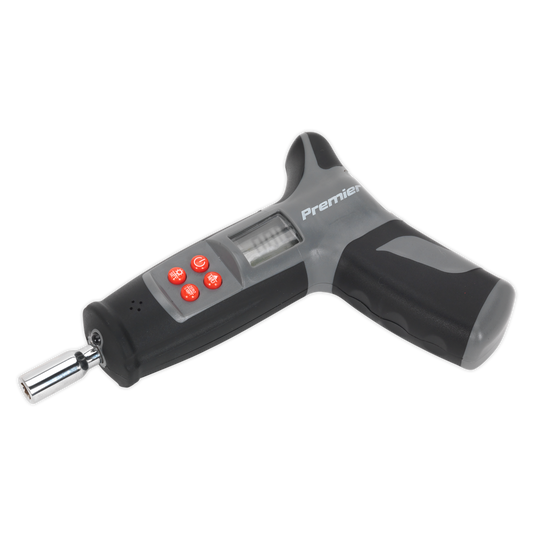 Sealey Torque Screwdriver Digital 0-20Nm 1/4" Hex Drive Black/Grey STS104