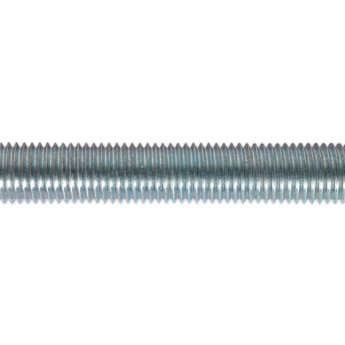 Sealey Threaded Rod 5 Pieces 16mm M16 x 1m Steel Zinc Plated 2mm Pitch STUD16
