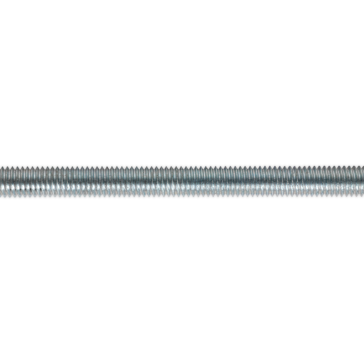 Sealey Threaded Rod 5 Pieces 8mm M8 x 1m Steel Zinc Plated 1.25mm Pitch STUD8