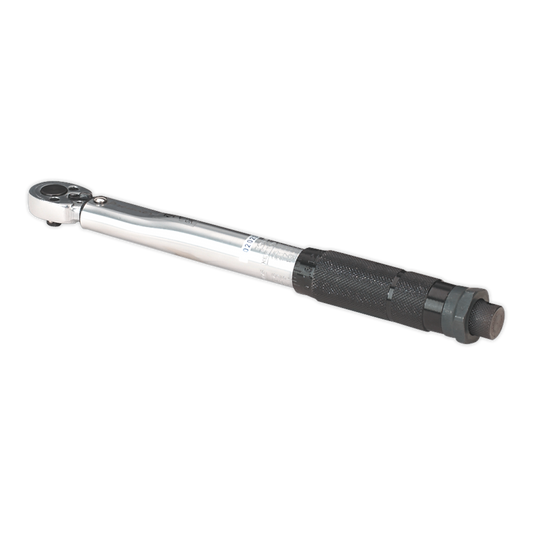 Sealey 1/4" Square Drive Torque Wrench Micrometer Style - Calibrated STW101