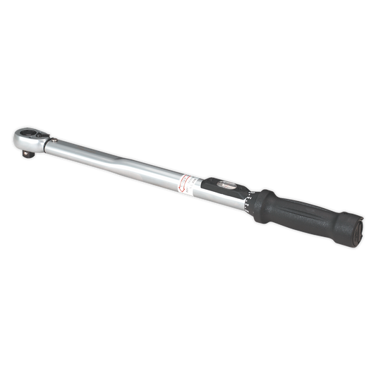 Sealey 1/2" Square Drive Locking Micrometer Type Torque Wrench 40-210Nm STW201