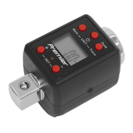Sealey 3/4" Square Drive Digital Torque Adaptor LCD Display 200-1000Nm STW292