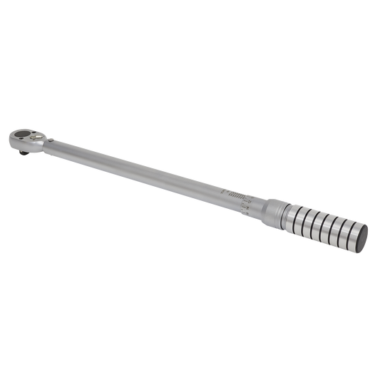 Sealey 60-340Nm 1/2" Square Drive Torque Wrench Micrometer Calibrated STW704