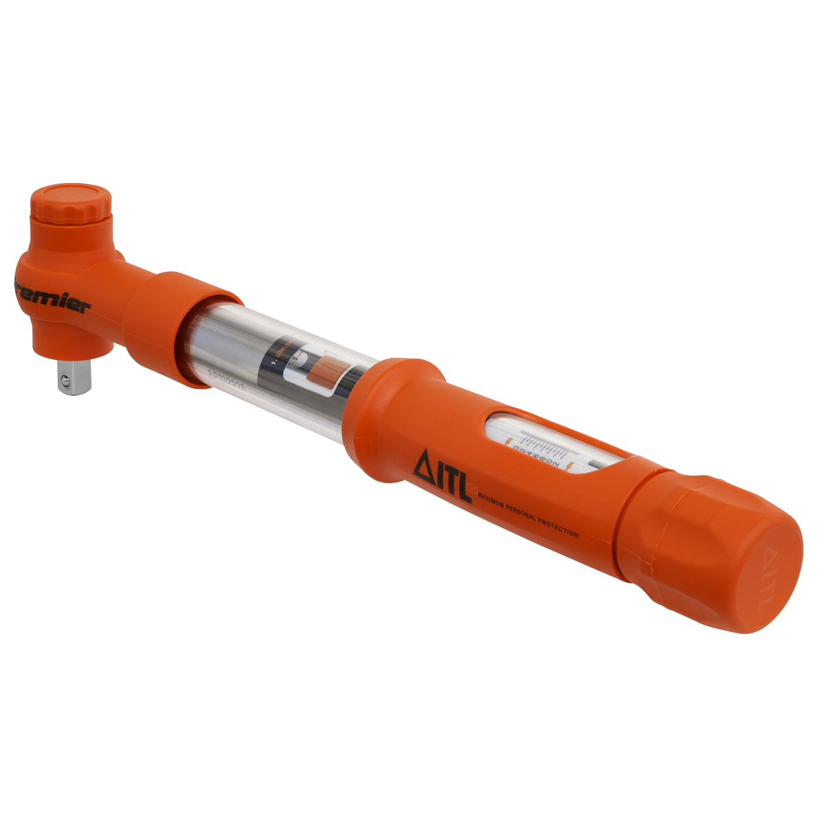 Sealey Torque Wrench Insulated 3/8" Square Drive 12-60Nm 60-Tooth STW803