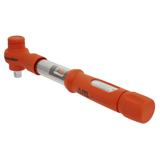 Sealey Torque Wrench Insulated 1/2" Square Drive 12-60Nm 60-Tooth STW804