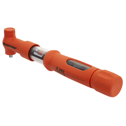 Sealey Torque Wrench Insulated 1/4" Drive 2-12Nm Calibrated Insulated STW806