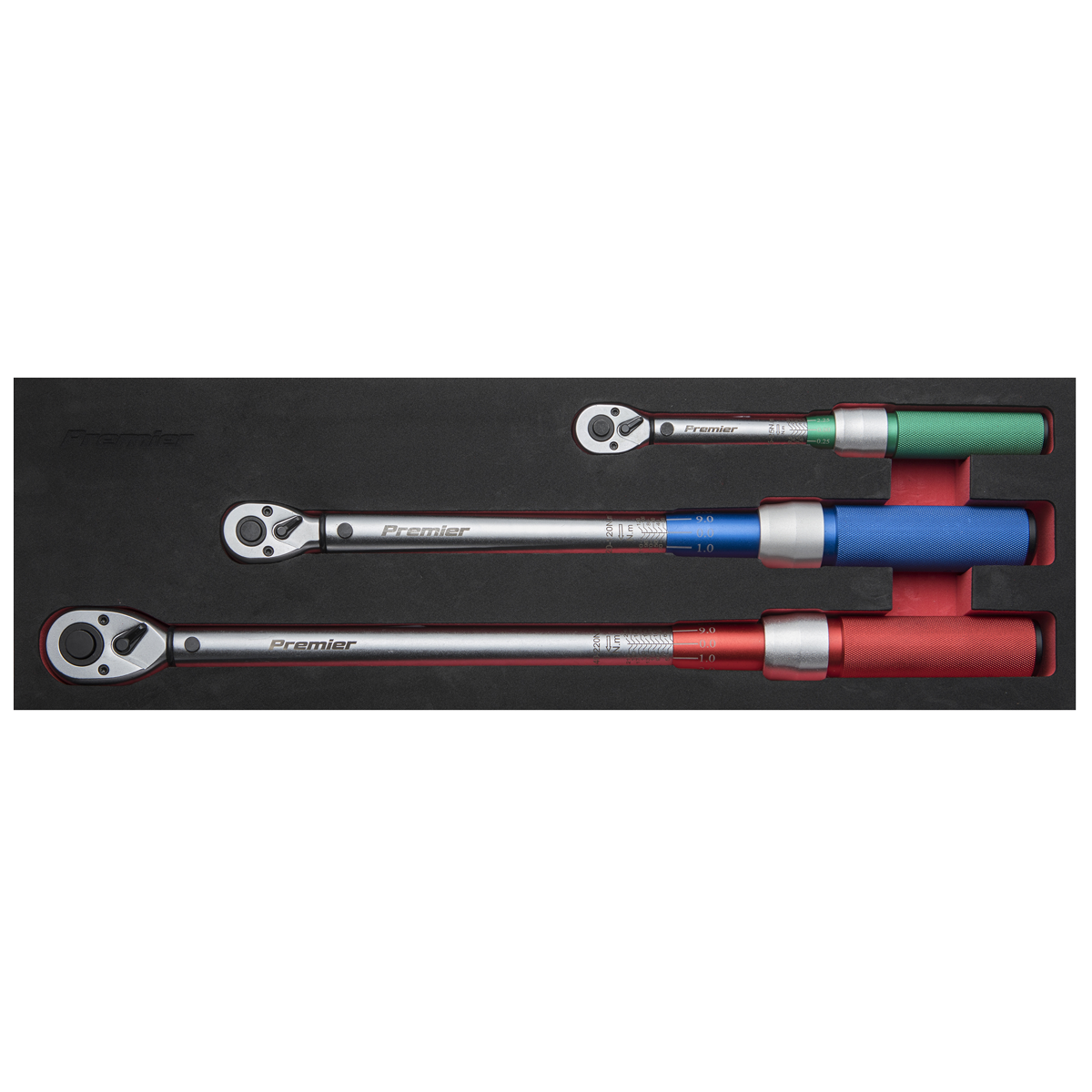 Sealey 3 Pieces Micrometer Torque Wrench Set Daily Professional Use STW900SET
