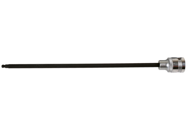 LASER 6710 Screwdriver Allen Key Ball End Hex Bit 1/2" Drive 5mm Chrome Vanadium