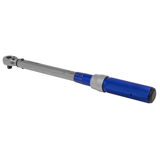 Sealey 3/8" Drive 20-120Nm Calibrated Torque Wrench Micrometer Style STW903