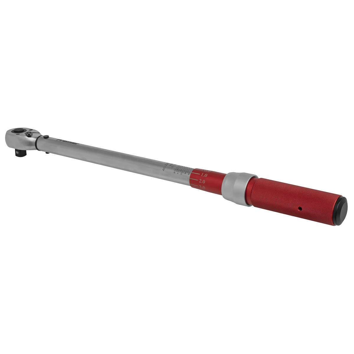 Sealey 1/2" Drive 40-220Nm Calibrated Torque Wrench Micrometer Style STW904