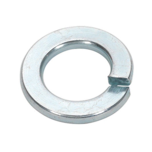 Sealey Spring Washer M10 Metric Zinc Plated DIN 127B - Pack of 50 Pieces SWM10