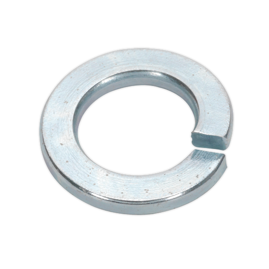 Sealey Spring Washer M12 Metric Zinc Plated DIN 127B - Pack of 50 Pieces SWM12