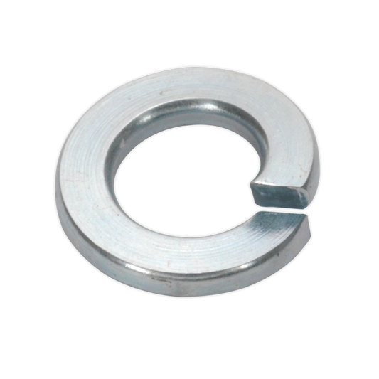 Sealey Spring Washer M6 Metric Zinc Plated DIN 127B - Pack of 100 Pieces SWM6