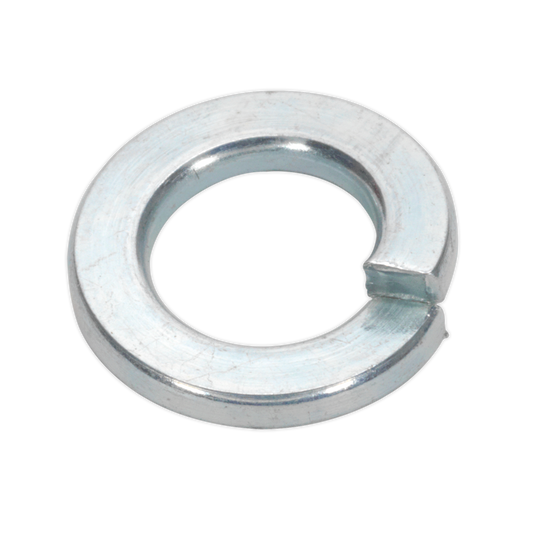 Sealey Spring Washer M8 Metric Zinc Plated DIN 127B - Pack of 100 Pieces SWM8