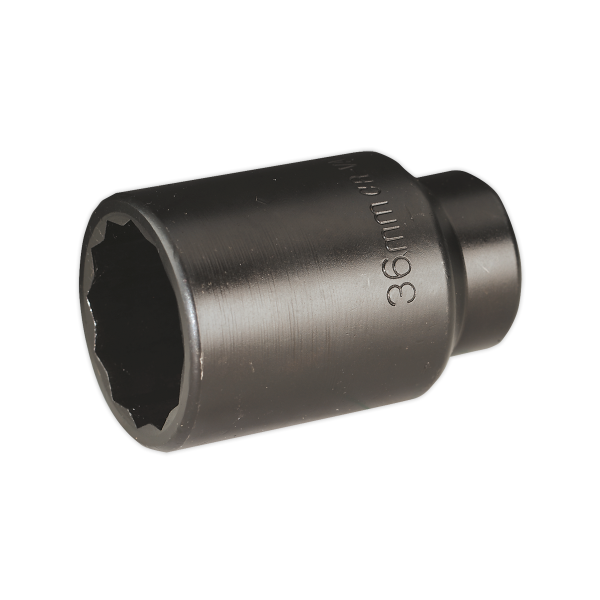 Sealey 36mm Bi-Hex 1/2" Drive Deep Impact Socket Chrome Vanadium Steel SX006