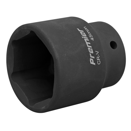 Sealey 45mm 3/4" Square Drive Impact Socket Forged Chrome Vanadium Steel SX012