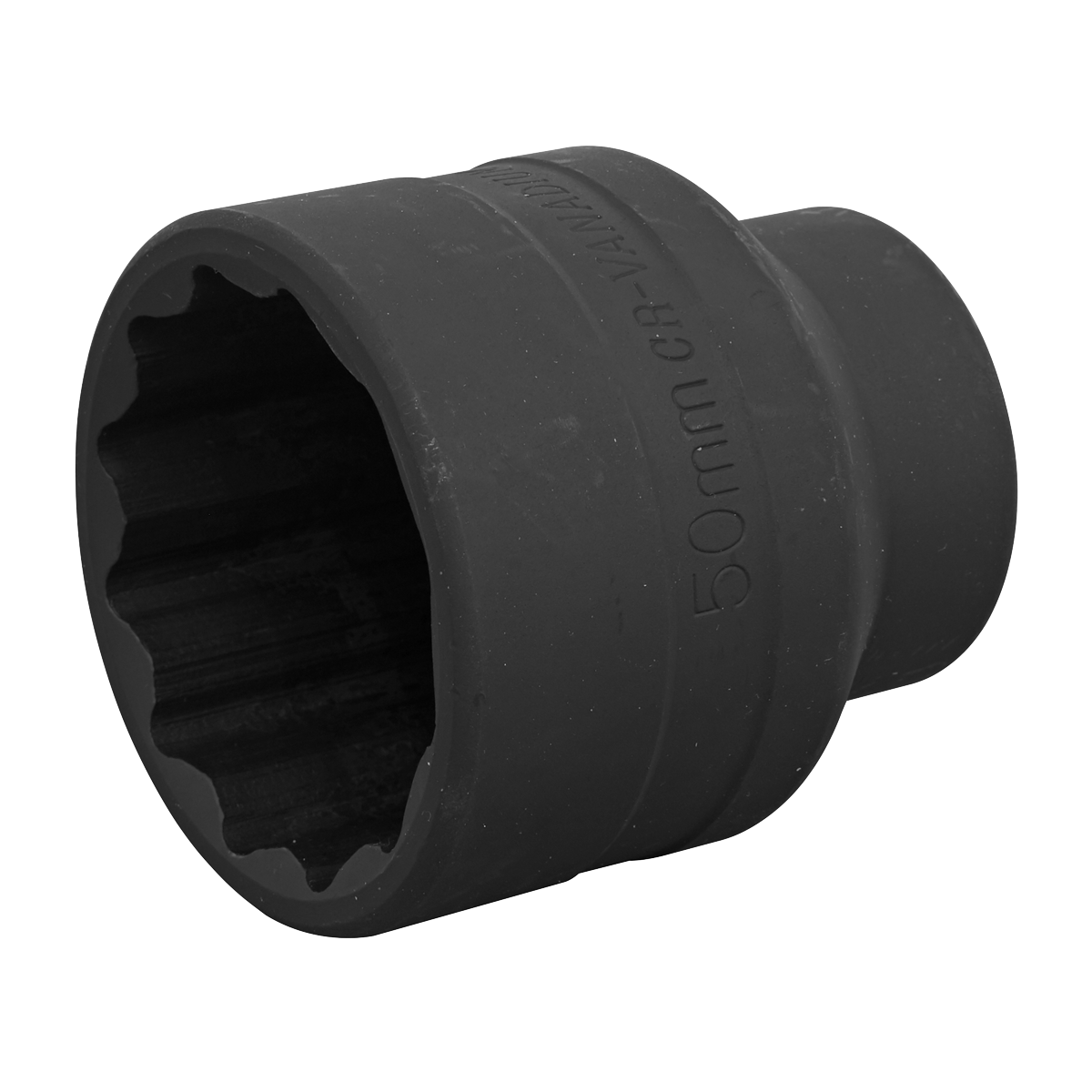 Sealey Impact Socket 50mm Bi-Hex 3/4" Square Drive Chrome Vanadium Steel SX014