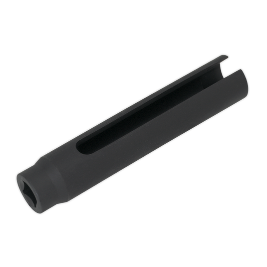 Sealey Extra-Long Oxygen Sensor Socket 22mm 1/2" Square Drive Black Tool SX0221