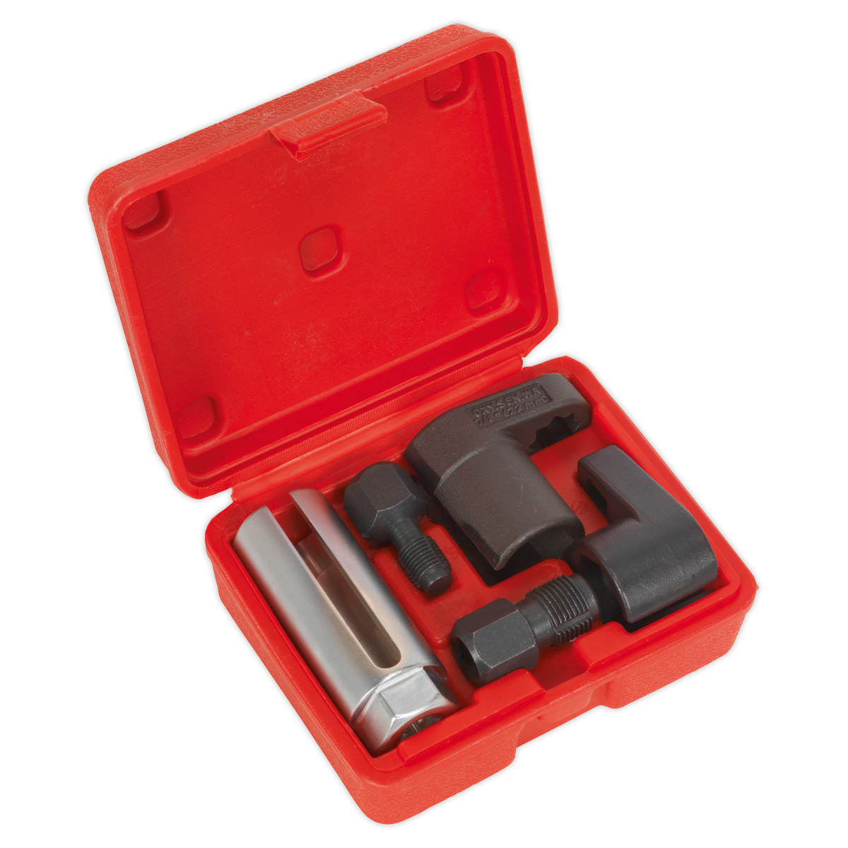 Sealey 5pc 3/8" & 1/2" Square Drive Oxygen Sensor & Thread Chaser Set SX0320