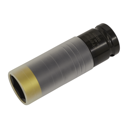 Sealey Alloy Wheel Ultra-Power Impact Socket 19mm 1/2" Square Drive Tool SX03919